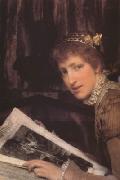 Alma-Tadema, Sir Lawrence Interrupted (mk23) France oil painting artist